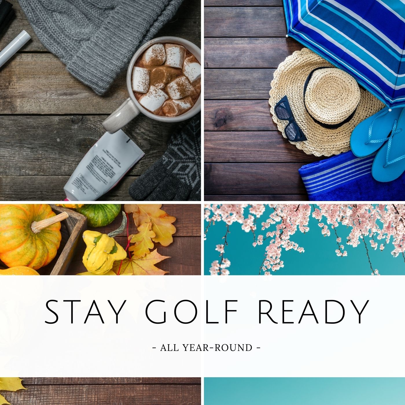 how to stay golf ready all year round