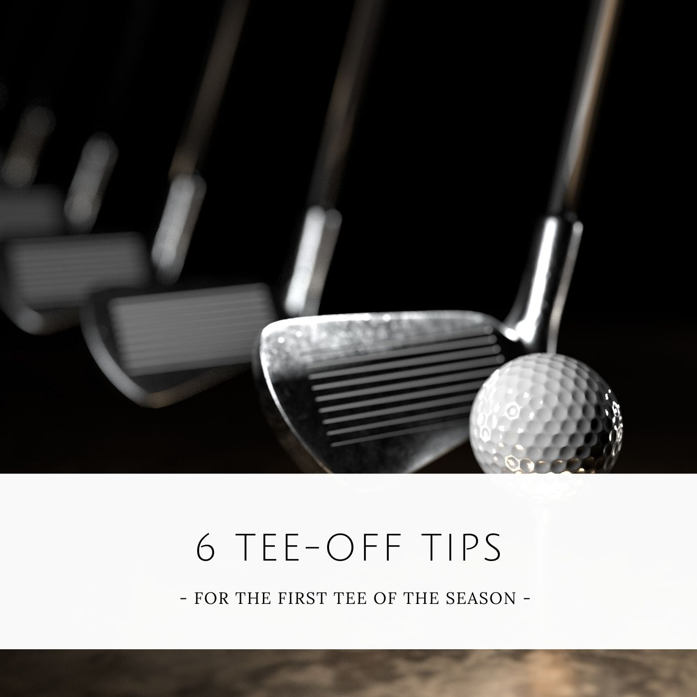 6 Tips for Your First Tee-Off